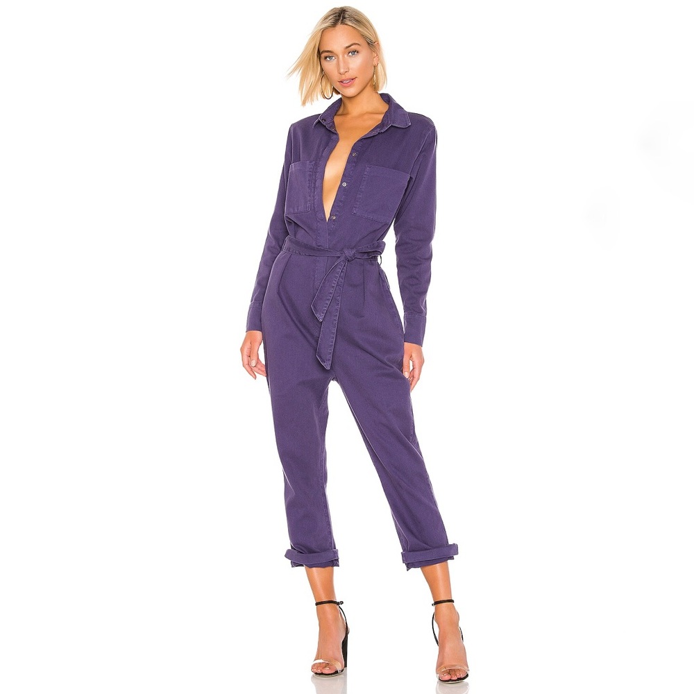 One teaspoon jumpsuit xs 22052 French blue denim